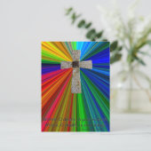 キリスト教勇気付けられるはがき ポストカード (スタンド正面)