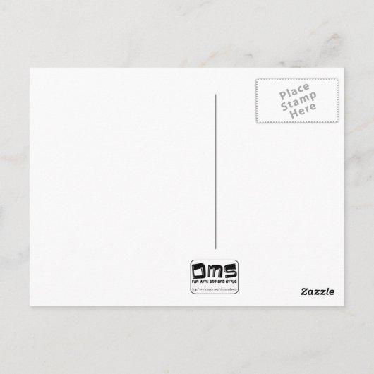 キリスト教勇気付けられるはがき ポストカード (裏面)