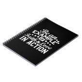 キリスト教動機デザイン – 信仰、愛、行動 ノートブック (左側)