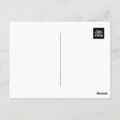 キリスト教動機デザイン – 信仰、愛、行動 ポストカード (裏面)