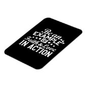 キリスト教動機デザイン – 信仰、愛、行動 マグネット (左側)