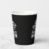 キリスト教動機デザイン – 信仰、愛、行動 紙コップ (左)