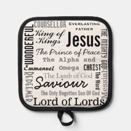 キリスト教十七名 鍋敷き