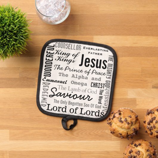 キリスト教十七名 鍋敷き (トップダウン)