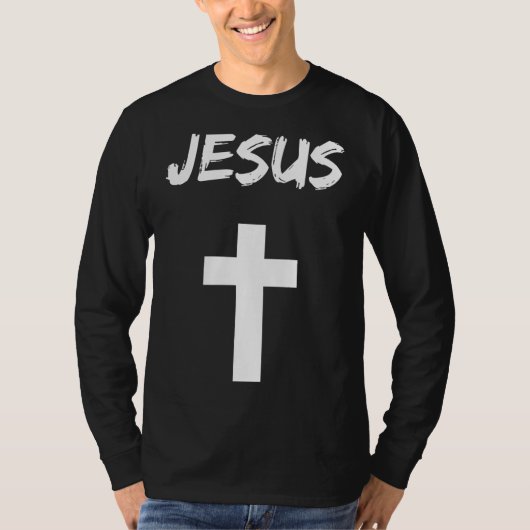 キリスト教十字教会の神宗教 Tシャツ (正面)