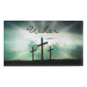 キリスト教十字教会 名札 (正面)