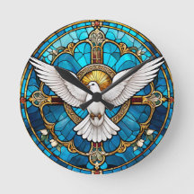 キリスト教十字架のステンドグラス