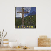 キリスト教十字架のポスター ポスター (キッチン)