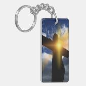 キリスト教十字架イースターサンライズサービス キーホルダー (正面左)