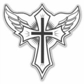 キリスト教十字架 シール (正面)