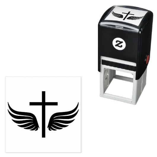 キリスト教十字架 セルフインキングスタンプ (インサイチュ)