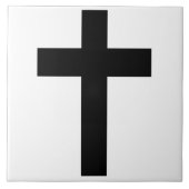キリスト教十字架 タイル (正面)