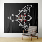 キリスト教十字架 タペストリー (インサイチュ(横))