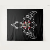 キリスト教十字架 タペストリー (正面(横))