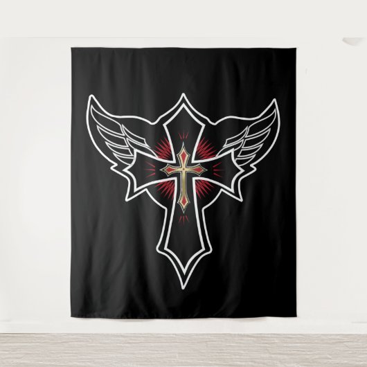 キリスト教十字架 タペストリー (正面)
