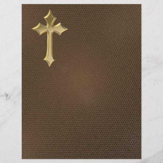 キリスト教十字架 チラシ (正面)