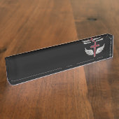 キリスト教十字架 デスクネームプレート (側面)