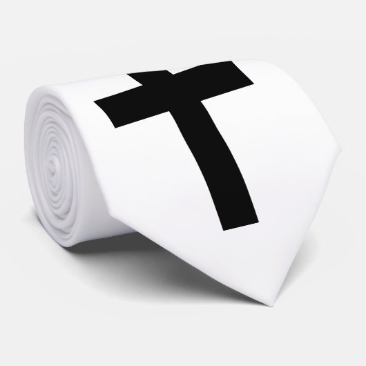 キリスト教十字架 ネクタイ (ロール)