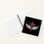 キリスト教十字架 ノートブック (内部)