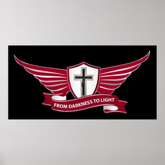 キリスト教十字架 ポスター (正面)