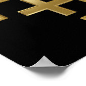 キリスト教十字架 ポスター (角)