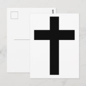 キリスト教十字架 ポストカード (正面/裏面)