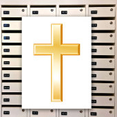 キリスト教十字架 ポストカード