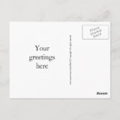 キリスト教十字架 ポストカード (裏面)