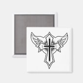 キリスト教十字架 マグネット (正面/裏面)