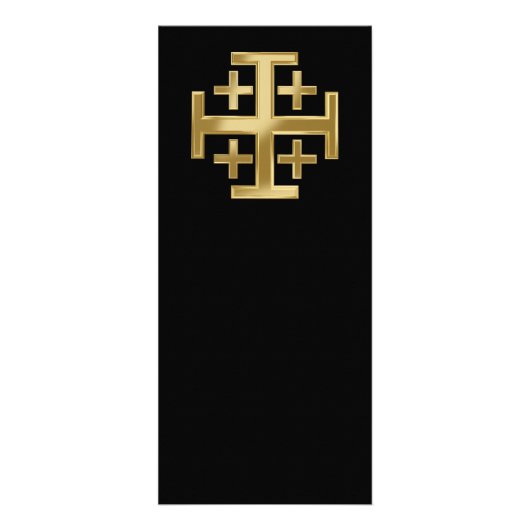 キリスト教十字架 ラックカード (正面)