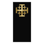 キリスト教十字架 ラックカード (裏面)