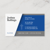 キリスト教十字架 名刺 (正面)