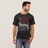 キリスト教十字正常来はイエスの背中ではない Tシャツ (正面フル)