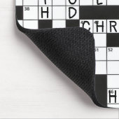 キリスト教十字語パズルパターン マウスパッド (コーナー)