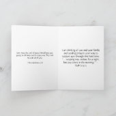 キリスト教同情カード カード (内部)