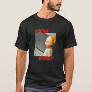 キリスト教国家主義保守派キリスト教怖 Tシャツ