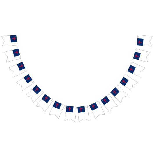 キリスト教国旗のバンティングの旗 バンティングフラッグ (全)