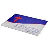 キリスト教国旗インスパイア カッティングボード (角)