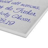 キリスト教国旗インスパイア カッティングボード (角)