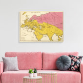キリスト教圏における国々の州 キャンバスプリント (インサイチュ (リビング))