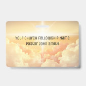 キリスト教天雲教会 バッジ (正面)