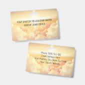 キリスト教天雲教会 バッジ (正面&裏面)