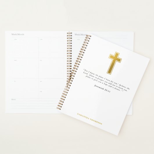 キリスト教宗教上のプランナー 感動的 プランナー手帳 (ディスプレー)