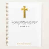 キリスト教宗教上のプランナー 感動的 プランナー手帳 (正面)
