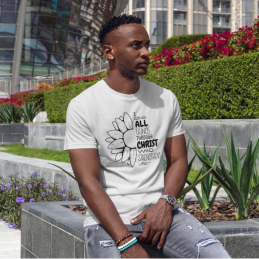 キリスト教宗教引用文 Tシャツ