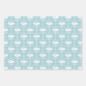 キリスト教少年の赤ちゃんシャワー宗教 ラッピングペーパーシート (正面3)