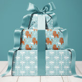 キリスト教少年の赤ちゃんシャワー宗教 ラッピングペーパーシート