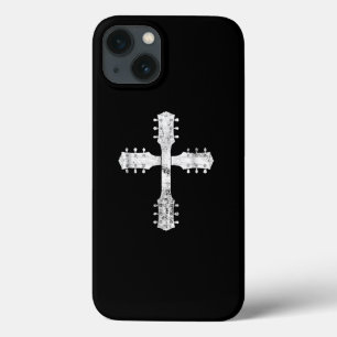 キリスト教崇拝チームのギタークロス iPhone 13ケース