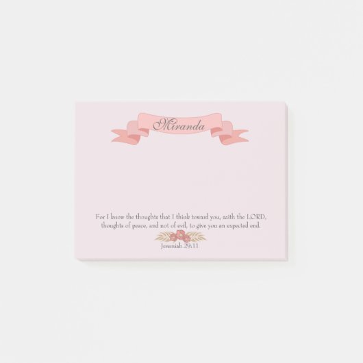 キリスト教平和な思考 ポストイット (正面)