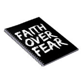 キリスト教引用文贈与聖書の詩ことわざメンズ信仰 ノートブック (右側)